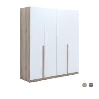 ราคา HomeHuk ตู้เสื้อผ้า 4 บาน รุ่นมินิโอ ขนาด 160 ซม. (27167719807)