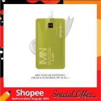 ราคา ไอมิน (แบบซอง 8g.) imin นาโน บีบี ไวท์แทนนิ่ง ครีม แอนด์ ซับสกรีน NANO BB WHITENING CREAM & SUNSCREEN SPF 50 PA++ (42018213971)