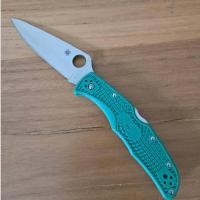 ราคา มีดพับ Spyderco Endura 4, Green FRN Handle, Plain C10FPGR (27035292239)