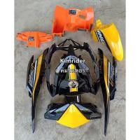 ราคา เฟรม ชุดสี ฮอนด้า คลิก 125 i Honda Click 125i รถปี 2012-2013 จำนวน 11 ชิ้น รุ่นไฟธรรมดา สีสั่งทำ งานทำสี (10866712991)