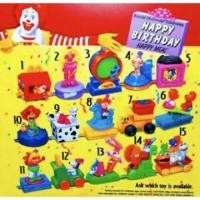ราคา Happy Birthday Happy Meal McDonald’s 1994 ครบชุด (12041199461)
