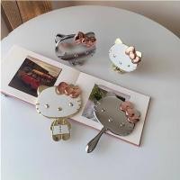 ราคา สาวแมวสีชมพูมินิเล็กๆน้อยๆ คิตตี้ น่ารักแบบพกพาจับกระจกแบบพกพา อิน กระจกเจ้าหญิง (43803912073)