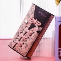 ราคา สีชมพู น่ารัก เกาหลี สตางค์ใบยาว ผู้หญิง วินเทจ ซิปยาว สตางค์หนัง หนังแท้ สวยๆ สีแดง กระเป๋าบัตรเครดิต กระเป๋าสตางค์ นิ่ม แบบพั leather 3พับ ซิป long money rfid wallet women กระเป๋าตังค์ (25357086939)