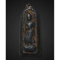 ราคา พระลีลาสองหน้า เนื้อชินตะกั่ว ขนาดห้อยคอ เนื้อเก่าสวย ไม่ทราบที่ เนื้อหาตามภาพ (16389687097)