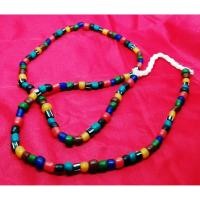 ราคา 65 ซม. 135 กะรัต สร้อยคอลูกปัดโบราณ ทราวดี สร้อย สร้อยคอ ลูกปัด Necklace ลูกปัดโบราณ ทรงธรรมชาติ สร้อยลูกปัดธรรมชาติ100% (1006296925)