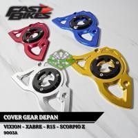 ราคา ฝาครอบโซ่เกียร์หน้า VIXION XABRE R15 SCORPIO Z Full CNC ฝาครอบเกียร์หน้า Vixion CNC ฝาครอบเกียร์หน้า Fastbikes Vixion Xabre R15 (40861512681)