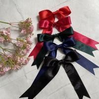 ราคา โบว์ริบบิ้นผ้าไหมตกแต่ง ขนาด 1.8ซม ถึง 2.5ซม (28322513350)