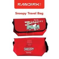 ราคา Snoopy Travel Bag กระเป๋าคาดอก (44354540873)