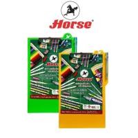 ราคา Horse (ตราม้า) แฟ้มคลิปบอร์ดพลาสติก ตราม้า H-12 ขนาด F/C จำนวน 1 เล่ม (18028105843)