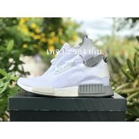 ราคา Adidas NMD R1 Primeknit White Grey Three (EE5074) (รับประกันของแท้แน่นอน) (11686138502)