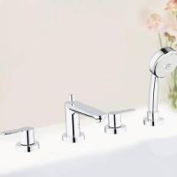ราคา กล่องตำหนิ GROHE BAUEDGE ก๊อกผสมอ่างอาบติดขอบอ่าง 4 รู 2512000A ก๊อกฝักบัว วาล์วน้ำ อุปกรณ์ห้องน้ำ อะไหล่ห้องน้ำ (22640852935)