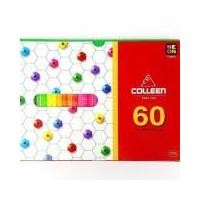 ราคา Colleen ดินสอสีไม้ 60 สี 60 ด้าม แท่งหกเหลี่ยม รุ่น 775 (แพ็ค 1 กล่อง) (361782778)