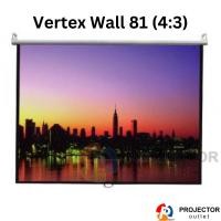 ราคา Vertex Wall 81 (4:3) จอรับภาพแบบแขวนมือดึง (13496629627)