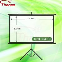 ราคา Projector Screen จอโปรเจคเตอร์แถมขาฟรี จอรับภาพ 4K แบบตั้งพื้นขนาด60-72-100นิ้ว แขวนผนัง (24940509455)