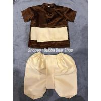 ราคา [ส่งต่อ]ชุดพี่หมื่น ชุดไทยเด็กชาย ชุดบุพเพสันนิวาส ไซส์ 3S (24726160528)