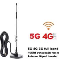 ราคา เสาอากาศ 5G 4G 3G 40dBi High Gain Signal Booter Omni 4G Antenna LTE GSM Spring Antenna (10542384794)