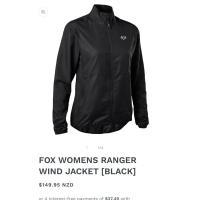 ราคา FOX WOMENS RANGER WIND JACKET [BLACK] เสื้อแจ็คเก็ต กันลม สำหรับใส่ ปั่นจักรยาน (22063646887)