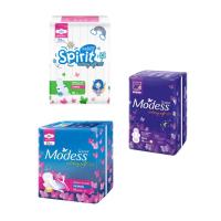 ราคา ผ้าอนามัย โมเดส คอตตอนนี่ มีปีก สำหรับกลางวัน / กลางคืน (9137620849)
