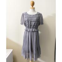 ราคา เดรสอัดพลีทสีเทา size M (22775704880)