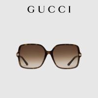ราคา GUCCI Gucci กรอบจมูกต่ำออกแบบกรอบแว่นกันแดดกรอบสี่เหลี่ยม (40013700658)