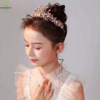 ราคา LFINDS Crown เครื่องประดับผม, Elegant Alloy สีชมพูดอกไม้มงกุฎ,โบราณผม Hoop เครื่องประดับผมวินเทจเจ้าหญิง Rhinestone Tiara งานแต่งงาน (42326341935)