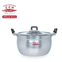 ราคา หม้ออลูมีเนียม2หูตราจระเข้เบอร์26,28,30ซม. (4723291728)