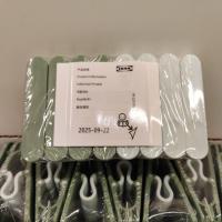 ราคา IKEA แท้ ไม้หนีบผ้าอิเกีย อีเกีย Ikea SLIBB สลีบบ์ ที่หนีบผ้า พร้อมที่แขวน 8 ตัวในชุด ตัวหนีบมีสายคล้อง (24706066135)