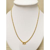 ราคา สร้อยคอ2กษัตริย์​ อิตาลี (24k.) ใส่ติดตัวได้ตลอดไม่ลอกไม่ดำ ตะขอตราปั๊ม (10004319101)