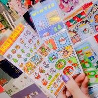 ราคา ✨✨มีลายใหม่ด้วยนะ✨✨ Christmas Sticker สติกเกอร์คริสต์มาส ชนิดไดคัต ไอต้าวสัตว์ตัวน้อยแสนน่ารัก กันน้ำ พร้อมส่ง [Plariex] (5777366850)