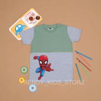 ราคา เสื้อยืดเด็กทูโทน เสื้อยืดเด็ก 2 สี วัสดุทูโทน เสื้อยืดเด็ก Unisex 1-12 ปี เสื้อยืดเด็กอินเทรนด์ล่าสุด ทูโทน (50600808797)