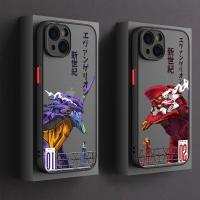 ราคา Neon Genesis Evangelion 01 02 อะนิเมะเคสโทรศัพท์สําหรับ iphone 15 11 14 Plus 16 Pro Max 12 13 Mini ปลอกซิลิโคน 16Pro 15Plus โปร่งใส Frosted เกราะกันกระแทก (24185623065)