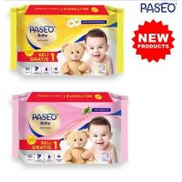 ราคา (50แผ่น รุ่น 1แถม1) พาซิโอ Paseo Baby​ Wipes ทิชชู่เปียก พาซิโอ​ ​ (9218477650)