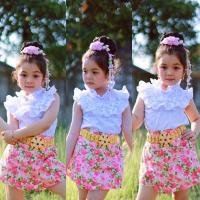 ราคา ชุดสงกรานต์เด็ก ชุดเด็กผู้หญิง ชุดไทยเด็กผู้หญิง ชุดเล่นน้ำเด็ก (17027535860)