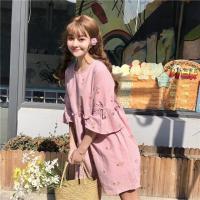 ราคา ✨ [สินค้าพร้อมส่ง] เดรสพองลายดอกทานตะวัน (1324337704)