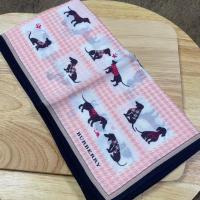 ราคา ผ้าเช็ดหน้า ผ้าผูกผม burberry ขนาดประมาณ 20 นิ้ว นุ้งหมาbb น่ารักสวยๆ ลายสะสมเจอยากค่า ของแท้ มือสอง สภาพดี (53451556089)