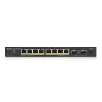 ราคา ZyXEL (GS1100-10HP) 8 Port PoE + 2 port SFP (8'') Gigabit Switching Hub LT (6748076556)