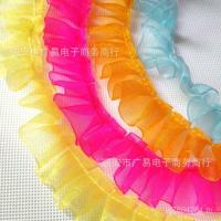 ราคา ตุ๊กตาบาร์บี้ลูกไม้กระโปรงจีบลูกไม้เสื้อผ้าเด็กผ้ากอซเทปวัสดุ2.5ซม.diyจีบลูกไม้สับสนเด็กใบบัวเสื้อผ้า FRMP (42575203689)