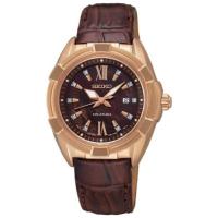 ราคา Seiko นาฬิกาข้อมือผู้หญิง รุ่น SXDG12P1 (สีน้ำตาล) (295586541)