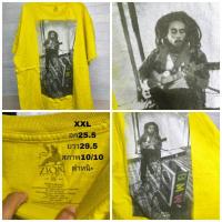 ราคา เสื้อยืดสีเหลืองลายBobmarley (25415263328)