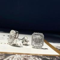 ราคา Kind Jewelry ต่างหูติดหู เพชรประกบ (9931913433)