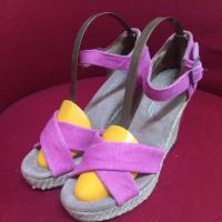 ราคา TOMS มือสอง ส้นตึก ชมพูบานเย็น (27626806000)