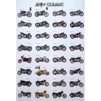 ราคา โปสเตอร์ รถมอเตอร์ไซค์ BMW Classic motorcycles 1923-1992 POSTER 24”X35” นิ้ว German Motobikes (1639370619)