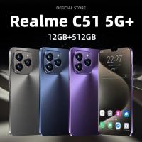 ราคา 【COD】Realme C51 12GB/512GB โทรศัพท์ มือถือ สมาร์ตโฟน ดีไซน์ทันสมัย กล้องคมชัด 50MP แบตอึด 6800mAh จัดเต็มทุกการใช้งาน (28588481040)