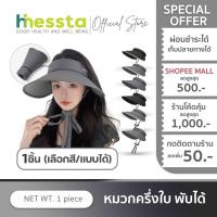 ราคา MENHLAGDI หมวกกันแดด ปีกกว้าง กันยูวี หมวกครึ่งใบ พับเก็บ ปรับขนาดได้ พกพาสะดวก สไตล์เกาหลี (24093726212)