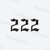 ราคา รอยสัก Inka 222 - สติ๊กเกอร์รอยสักชั่วคราว 9cmx2cm สวยเท่ กันน้ํา ติดทนนาน (42958823012)