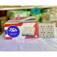 ราคา VENA วีน่า เต้ารับลอย GR1633 3ที่ 4ที่ มีกราวด์ ปลั๊กลอย ปลั๊กสามตา ปลั๊ก เต้ารับ ปลั๊กไฟ ปลั๊กวีน่า (27007119330)