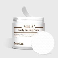 ราคา แผ่นเช็ดหน้ารักษาสิว - BROWN LAB MILD S DAILY PEELING PADS ของแท้ พร้อมส่ง!!! (4279064572)