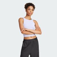 ราคา adidas Gym & Training Yoga Crop Tank With Inner Shelf Bra Women Purple JH1477 (28730329358)