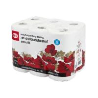 ราคา กระดาษอเนกประสงค์ ตราเอโร่ แพ็คละ6ม้วน กระดาษทิชชู่ aro Multi-Purpose Towel Tiss (5540851134)