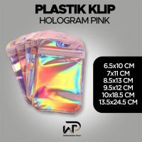 ราคา (1 ชิ้น) คลิปพลาสติกโฮโลแกรมสีชมพู | Ziplock โฮโลแกรมฟอยล์เครื่องประดับต่างหูสร้อยข้อมือ Kaling Bag | อุปกรณ์เสริมบรรจุภัณฑ์คลิปพลาสติก (43176847054)